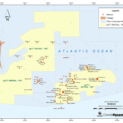 bpTT Concession blocks