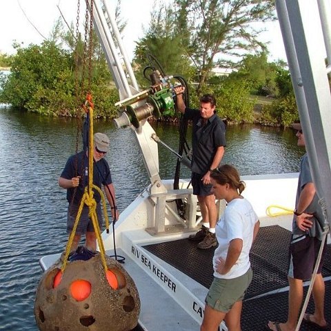 Reef Ball Deployment at Cemetary Reef off Seven Mile Beach