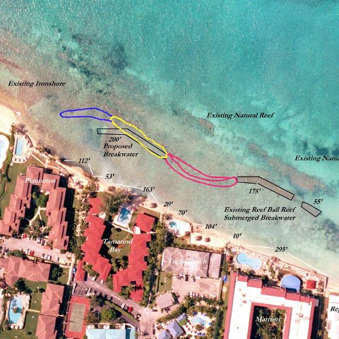 Timarand Breakwater Project Investigation Photos-This project has not been started and is only in investigative stages.