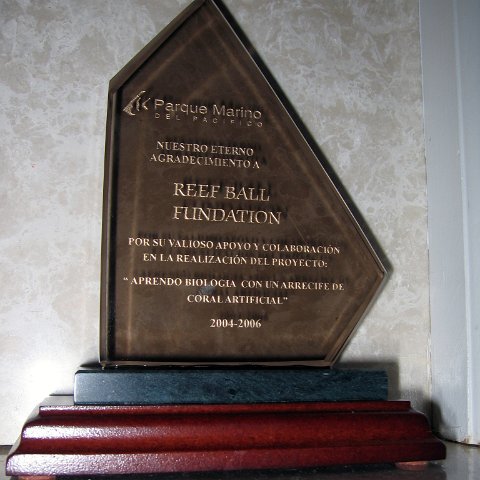 ReefBallFoundationAward2006