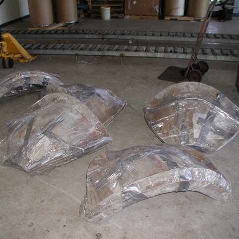 Moulds shrink rap and ready to ship to mexico