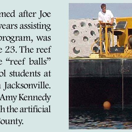 The Joe Halusky Reef Ball Reef