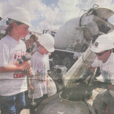 4-H Reef Ball Project, July 1999