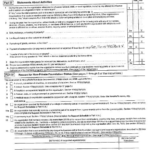 irsform990page11 irsform990page11