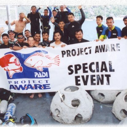 PADI's Project AWARE & Planet Scuba Reef Ball Project