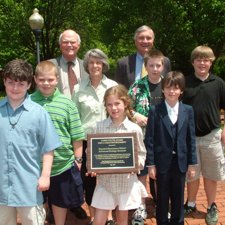 2005 Tawes Award Wiiner Youth Category Kennard Elementary School Advanced Ecology Class in Queen Anne’s County