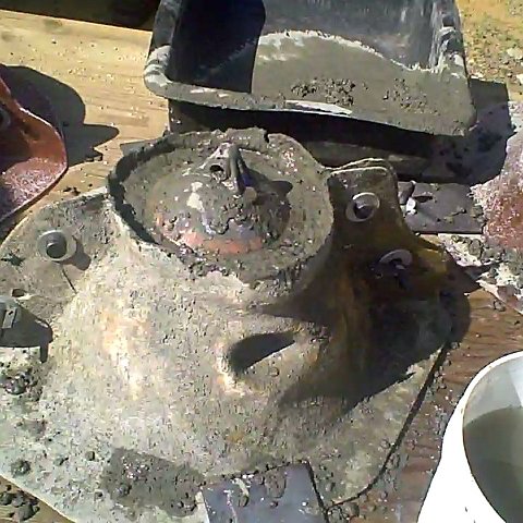 filled mold filled mold