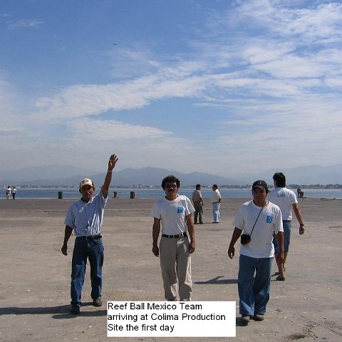 Reef Ball Mexico Team Reef Ball Mexico Team