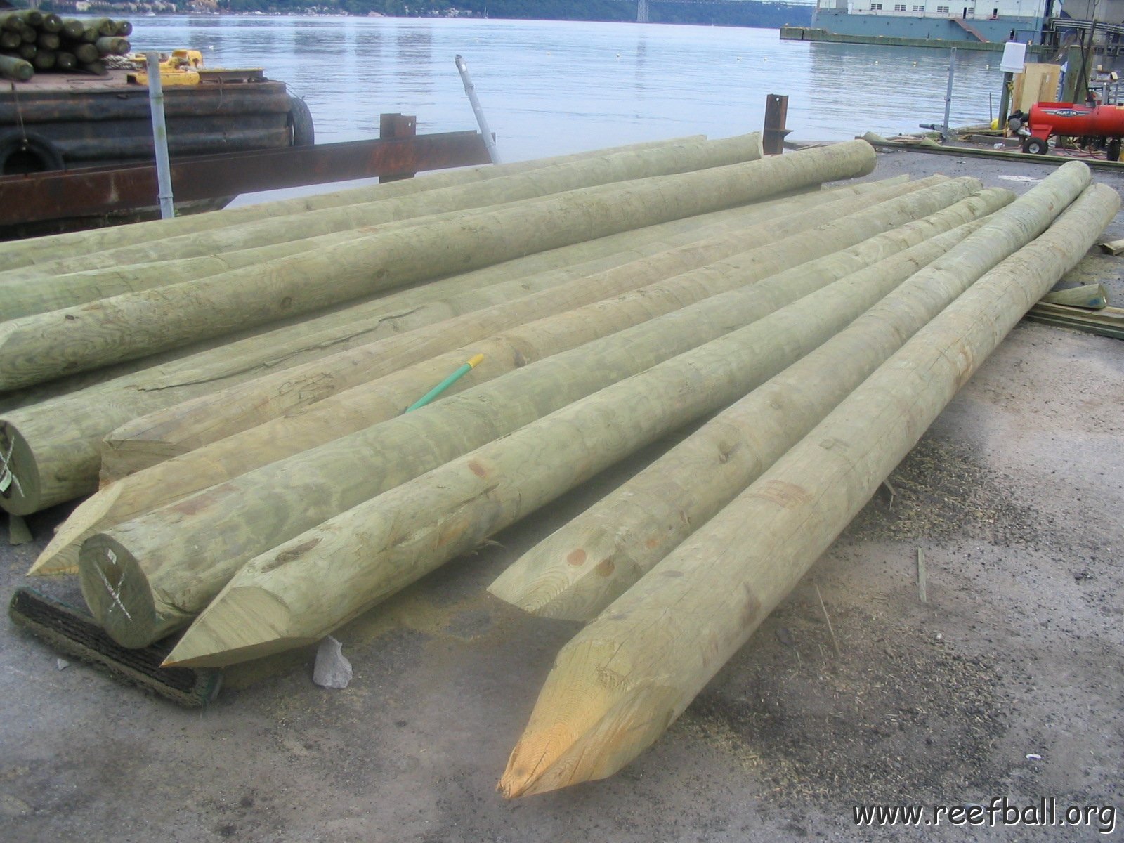 Pilings for support post