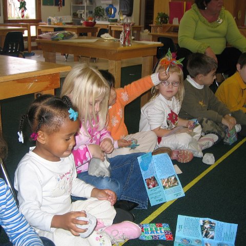 Reef Ball Presentation at Montessori Today Preschool