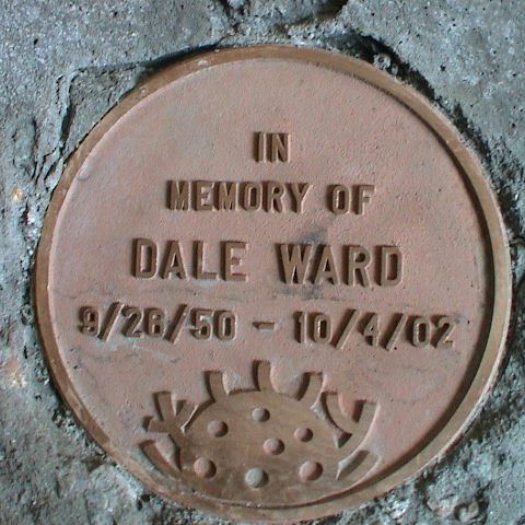 Dale Ward (9/28/50-10/4/02) Memorial Reef