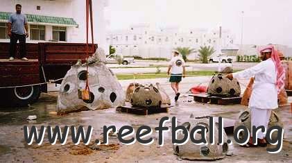 Katar reef ball nakliyesi