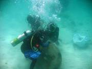 underwater
