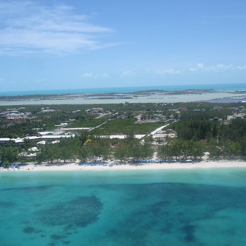 aerial of reefs